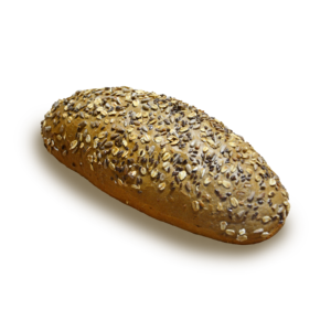 CHLEB OMEGA – Pszenno-żytni na naturalnym zakwasie ze słodami i ziarnami. krojony, 450g, produkowany codziennie.