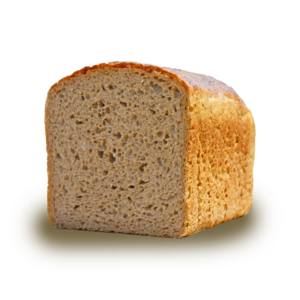 CHLEB ŻYTNI – Z mąki żytniej na naturalnym zakwasie bez dodatku drożdży. cały lub krojony, 500g, produkowany codziennie.