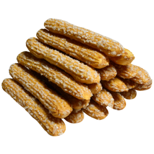 PALUCH PTYSIOWY (MINI SŁOMKA) – Ciastka ptysiowe z cukrem. torebka 200g lub „na wagę”.