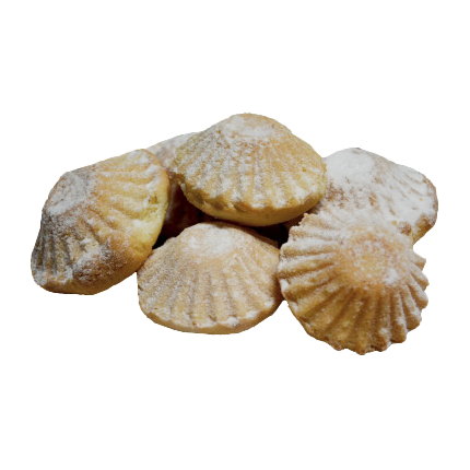 MINI BABECZKI BUDYNIOWE Ciastka kruche wypełnione kremem budyniowym o smaku śmietankowym. 1kg lub 500g